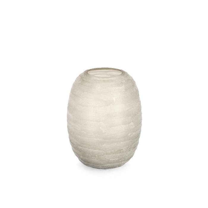 home-decor/vases/bizzotto-dondra-beige-rounded-glass-vase-h31cm
