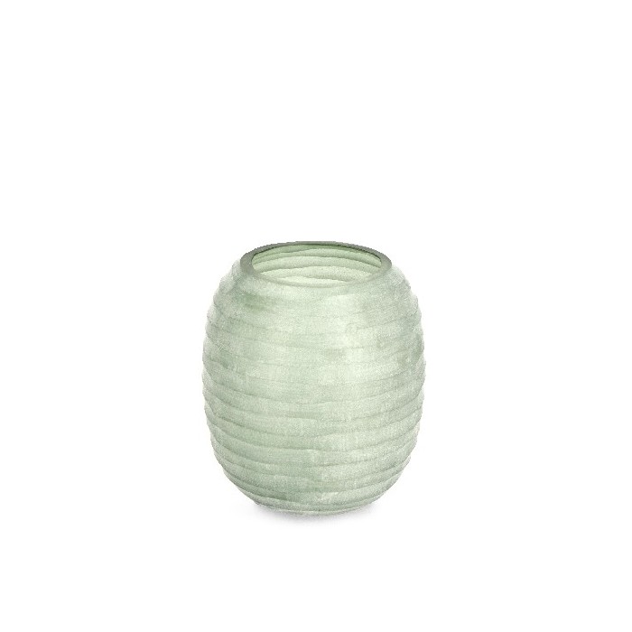 home-decor/vases/bizzotto-dondra-green-rounded-glass-vase-h23cm