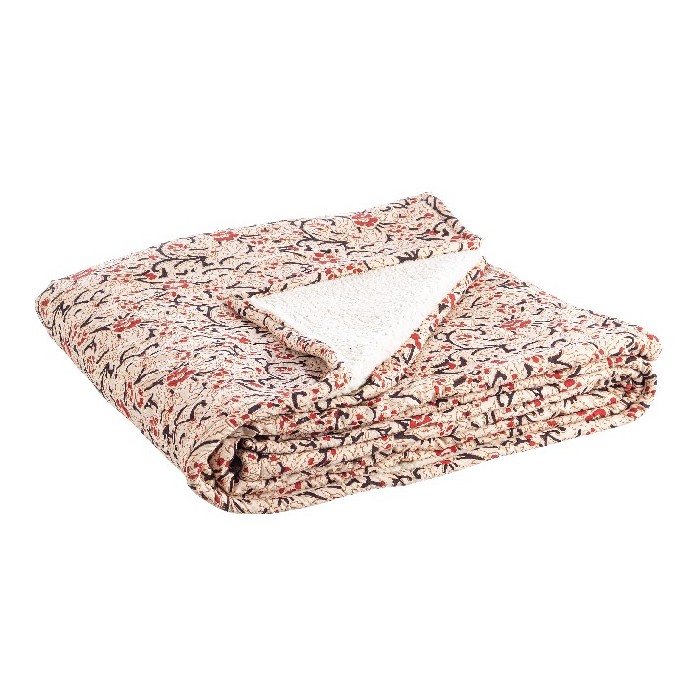 household-goods/blankets-throws/bizzotto-lorient-ivory-with-small-flower-blanket-130-x-180cm