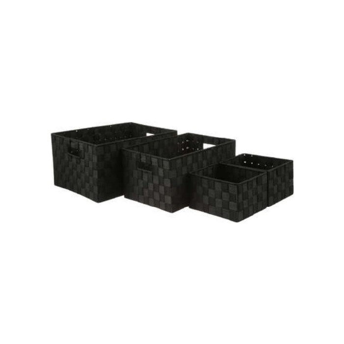bathrooms/bathroom-storage-shelving/5five-storage-boxes-black-set-of-3-sizes-105758