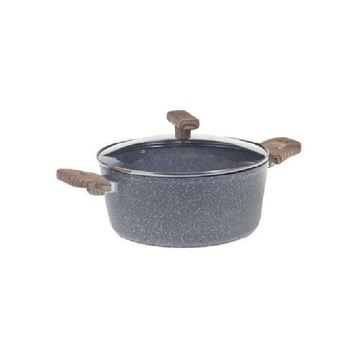kitchenware/pots-lids-pans/5five-28cm-pot-and-lid-forged-aluminum-nature