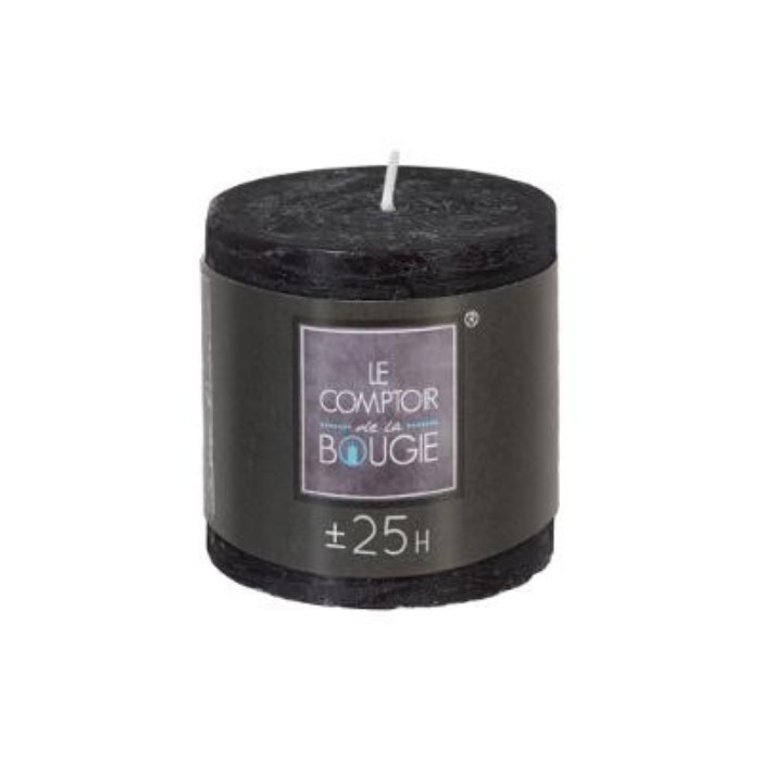 home-decor/candles-home-fragrance/atmosphera-black-rustic-round-candle-67cm-x-7cm