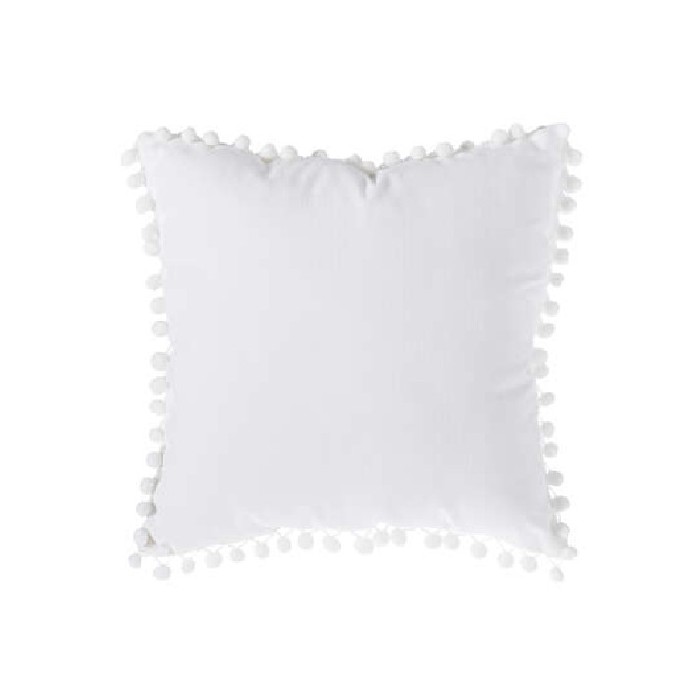 home-decor/cushions/atmosphera-cream-cushion-wpompom-40cm-x-40cm