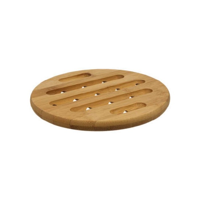 tableware/placemats-coasters-trivets/5five-round-bamboo-natural-table-matt-18cm