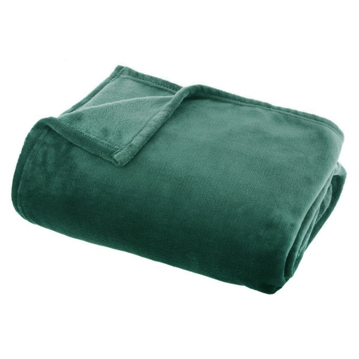 household-goods/blankets-throws/blanket-flanel-green-130x180