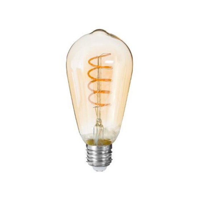 lighting/bulbs/atmosphera-amber-twisted-led-bulb