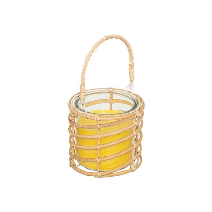 home-decor/candles-home-fragrance/atmosphera-citronella-rattan-glass-candle-430g