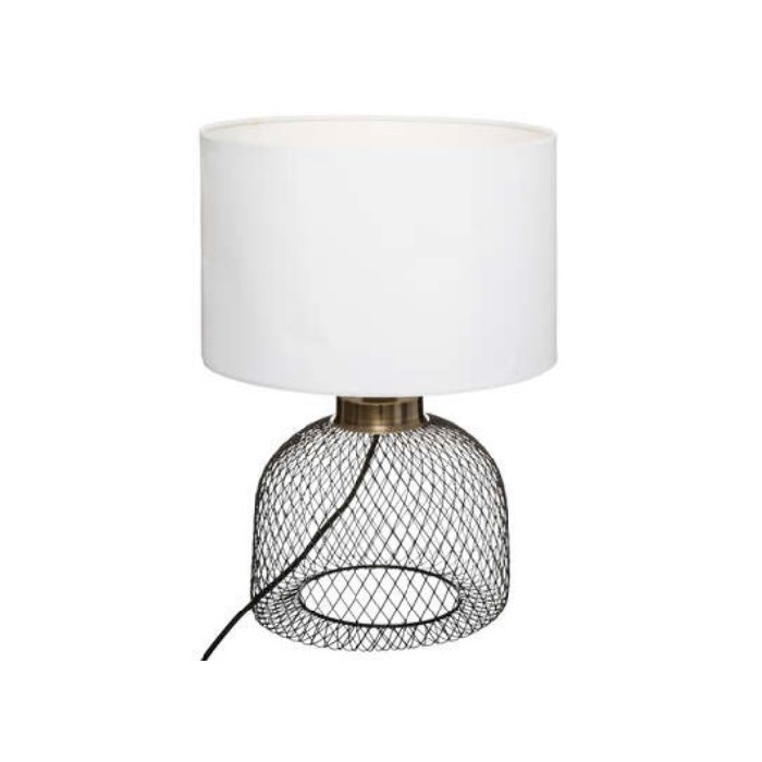 lighting/table-lamps/atmosphera-emie-bandw-grid-lamp-h38cm
