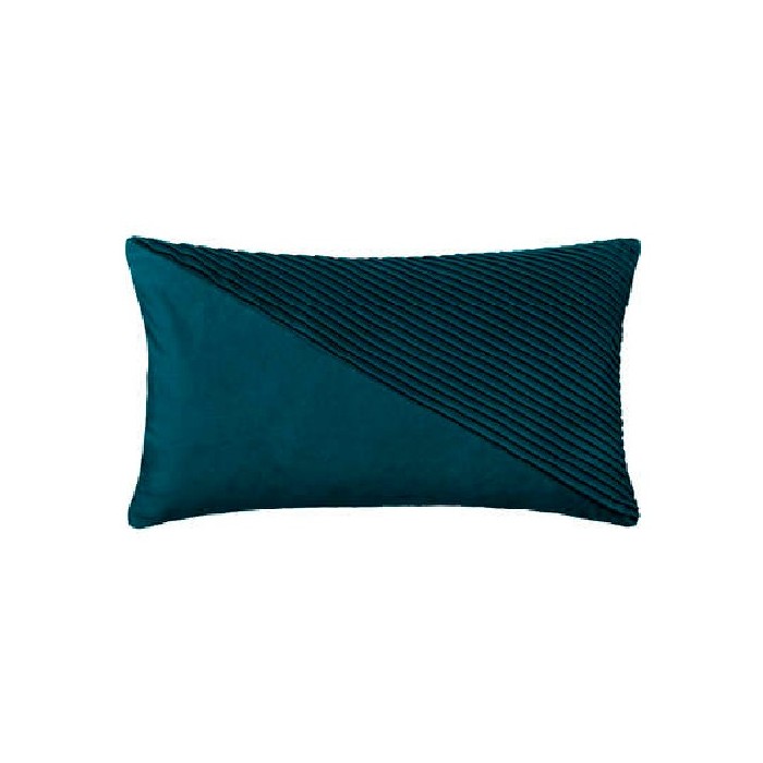 home-decor/cushions/atmosphera-cushion-vel-half-fold-blue-30cm-x-50cm