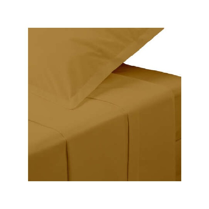 household-goods/bed-linen/atmosphera-flat-sheet-1p-perc-gold-180cm-x-290cm