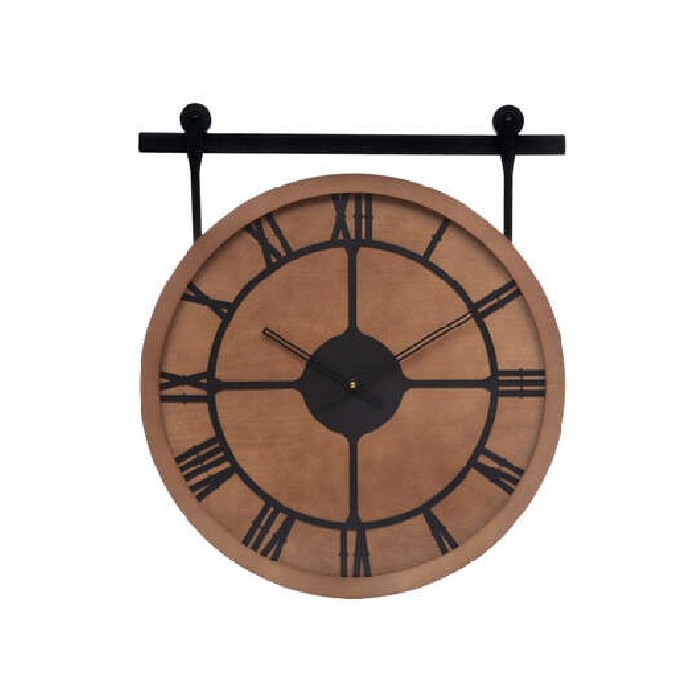 home-decor/clocks/atmosphera-mdfmet-pulley-clock-loris-d60cm