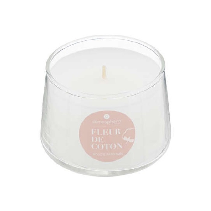 home-decor/candles-home-fragrance/atmosphera-izor-cotton-flower-scented-glass-candle-110g