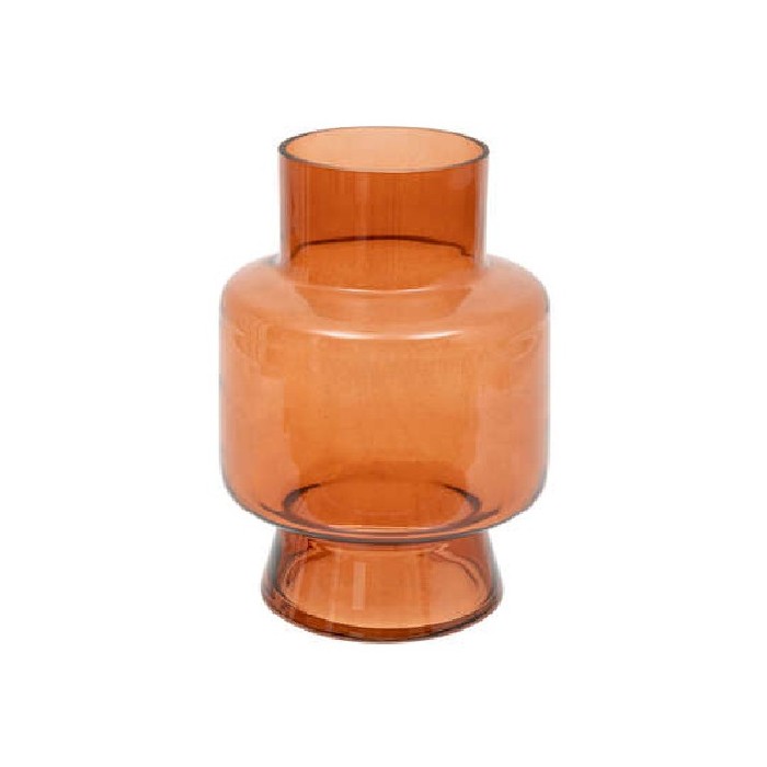 home-decor/vases/atmosphera-glass-vase-dark-pink-ella-h20cm