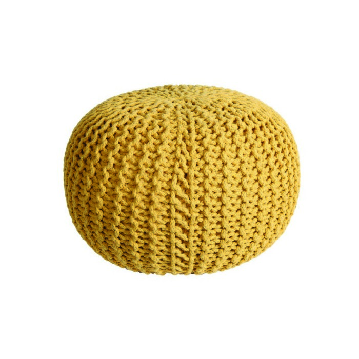 living/seating-accents/knitted-pouffe-mustard-50x30