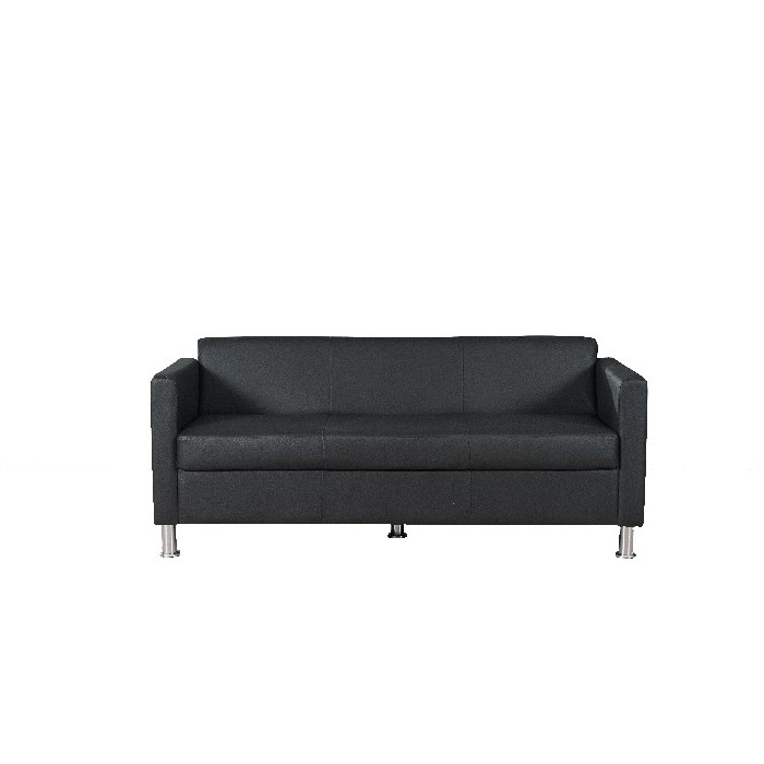 sofas/synthetic-leather/cubo-3-seater-sofa-pu-soft-black