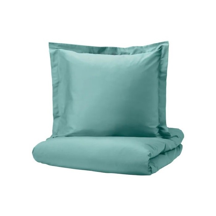 household-goods/bed-linen/promo-ikea-luktjasmin-bedding-set-2-pieces-gray-turquoise-155x220-80x80-cm