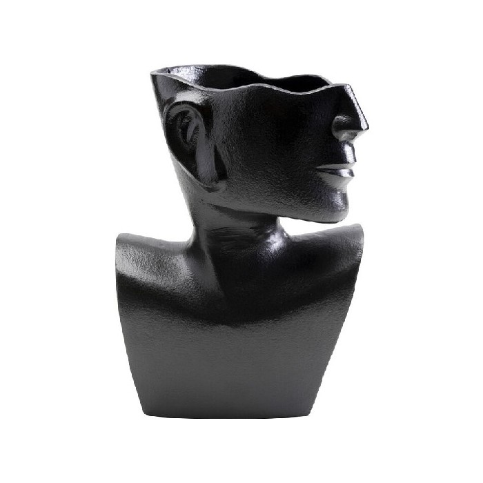 home-decor/vases/kare-vase-rostro-side-black-27cm