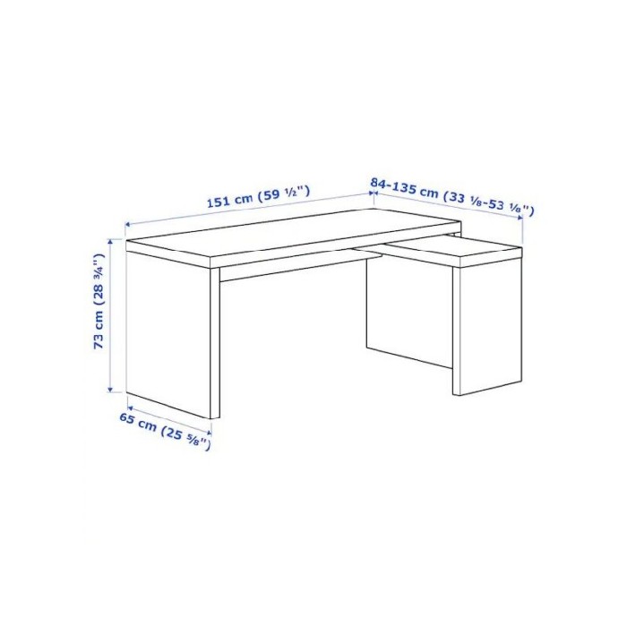 office/office-desks/ikea-malm-desk-with-pull-out-panel-white-151cm-x-65cm-x-73cm