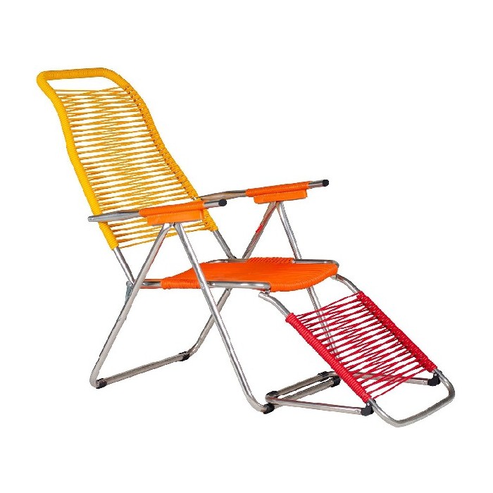 outdoor/swings-sun-loungers-relaxers/coincasa-fiam-spaghetti-pop-cordoned-pvc-outdoor-relax-armchair-orange