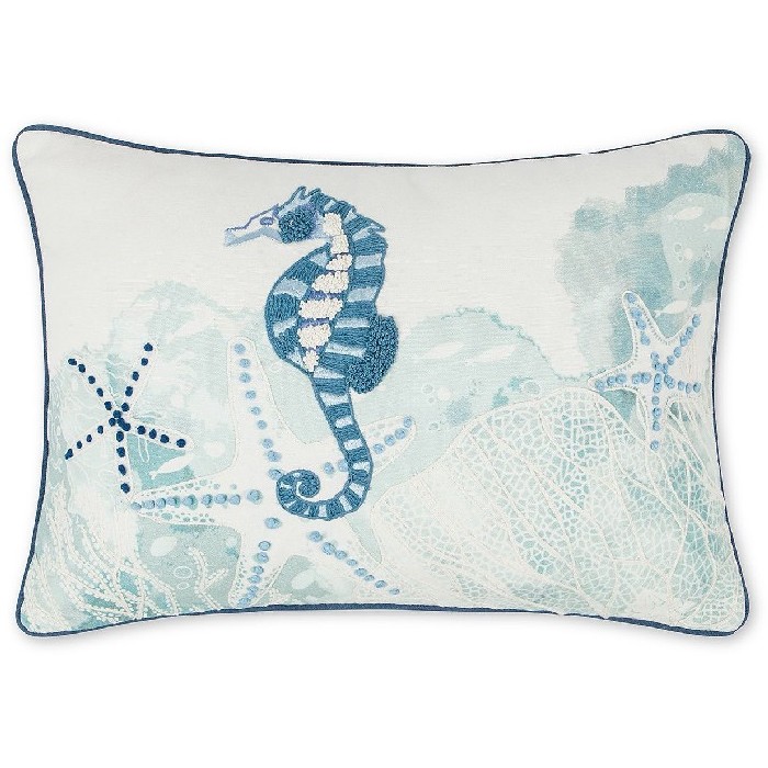 home-decor/cushions/coincasa-35cm-x-50cm-cushion-with-applications-and-embroidery-white-7404438