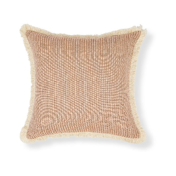 home-decor/cushions/coincasa-cushion-45cm-x-45cm-striped-pattern-with-fringes