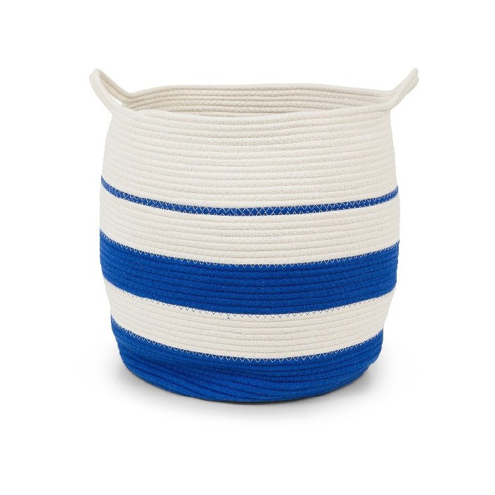 household-goods/storage-baskets-boxes/coincasa-rope-basket-blue-7406752