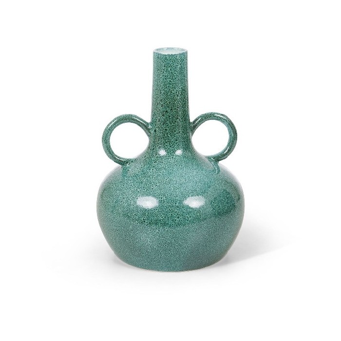 home-decor/vases/coincasa-handcrafted-portuguese-ceramic-vase-green