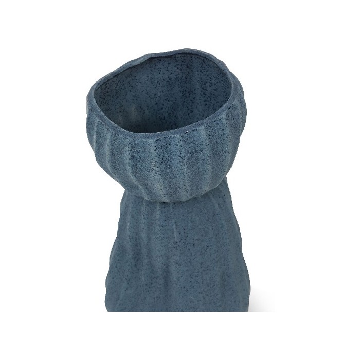 home-decor/vases/coincasa-handcrafted-portuguese-ceramic-vase-blue