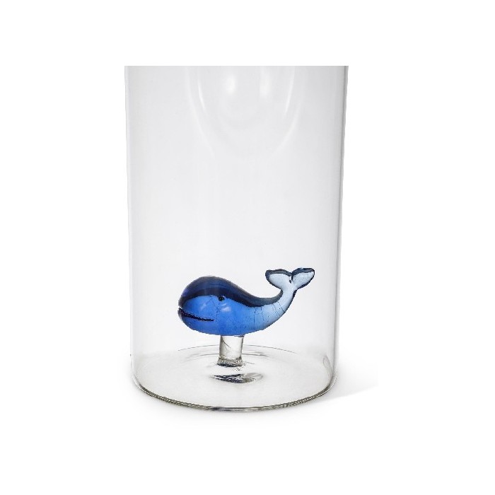 tableware/carafes-jugs-bottles/coincasa-glass-carafe-with-whale-detail