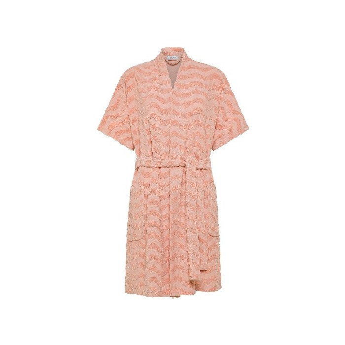 bathrooms/robes-slippers/coincasa-jacquard-knit-kimono-bathrobe-pink-7407306