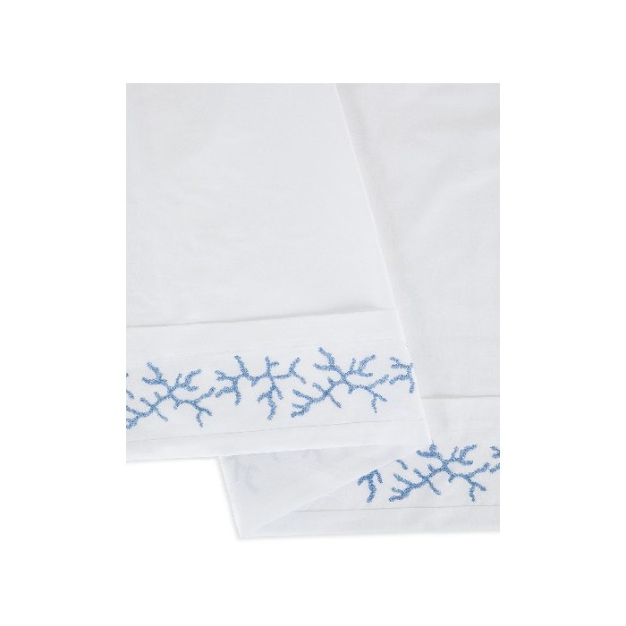 household-goods/bed-linen/coincasa-flat-sheet-with-coral-embroidery
