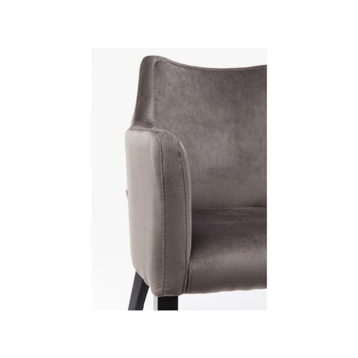 sofas/designer-armchairs/kare-chair-with-armrest-black-mode-velvet-grey
