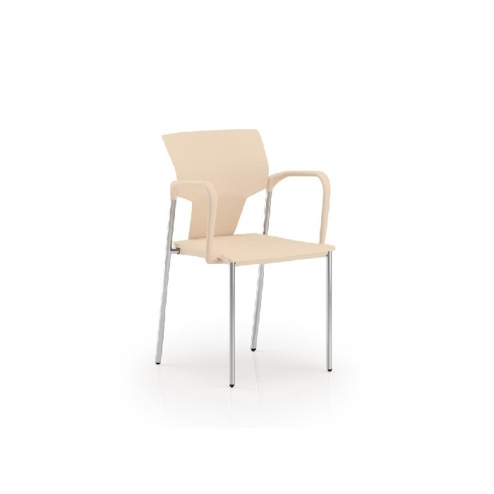 office/office-chairs/aktiva-poly-visitor-armchair-in-sand-with-chrome-legs