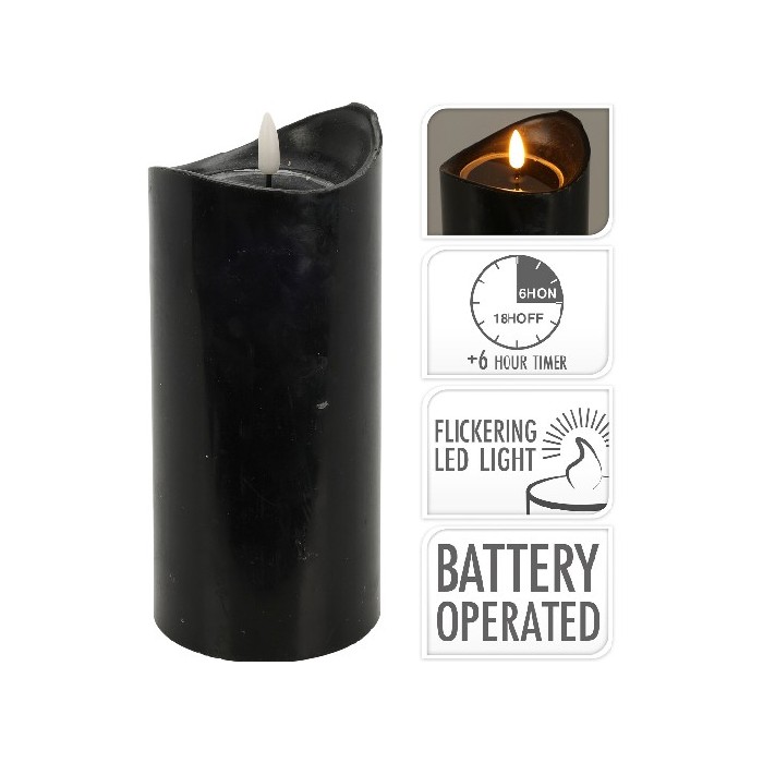 home-decor/candles-home-fragrance/led-candle-90x200mm-black