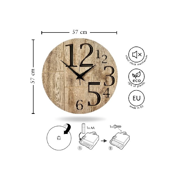 home-decor/clocks/styler-3d-clock-fi57-cl005-lucas