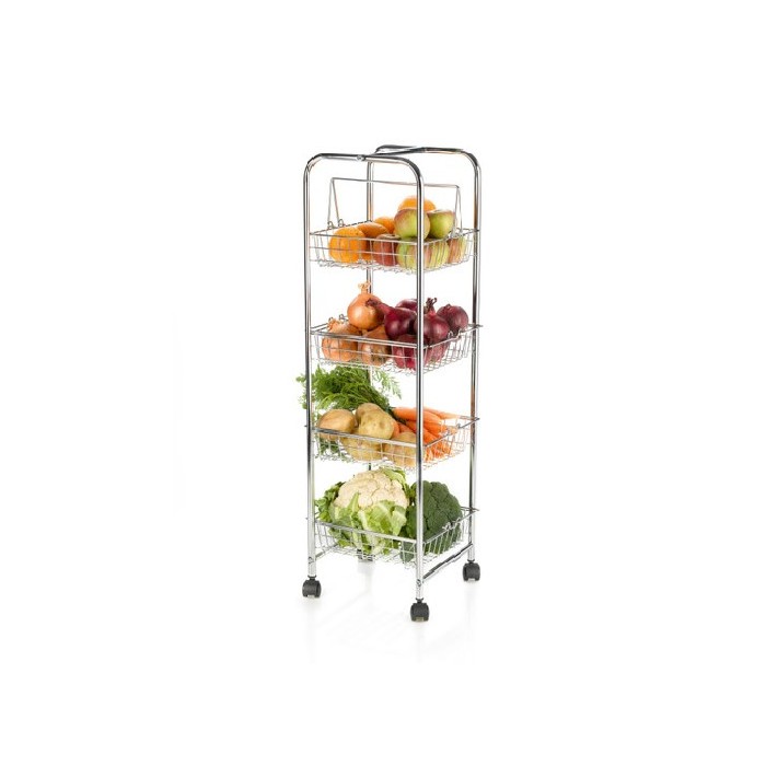kitchenware/racks-holders-trollies/kitchen-craft-4-tier-trolley-87x26x25