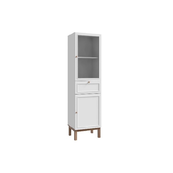 dining/dressers/penkridge-vitrine-with-1-glass-door-1-drawer-and-one-door-finished-in-secret-grey-and-mud-oak