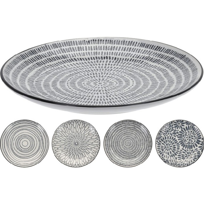 tableware/plates-bowls/plate-stoneware-dia-21cm-4ass