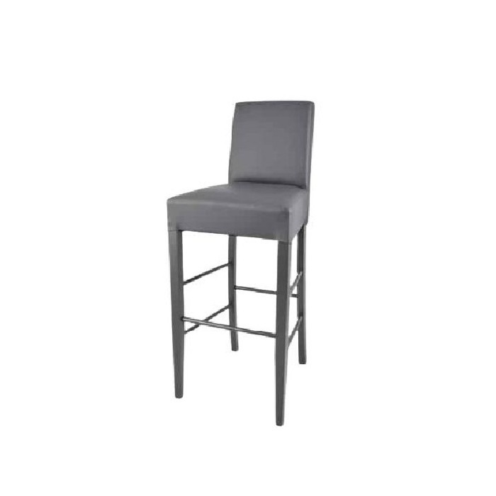 dining/dining-stools/promo-chiara-bar-stool-upholstered-in-dark-grey-fabric-with-dark-grey-legs