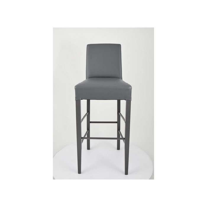 dining/dining-stools/promo-chiara-bar-stool-upholstered-in-dark-grey-fabric-with-dark-grey-legs