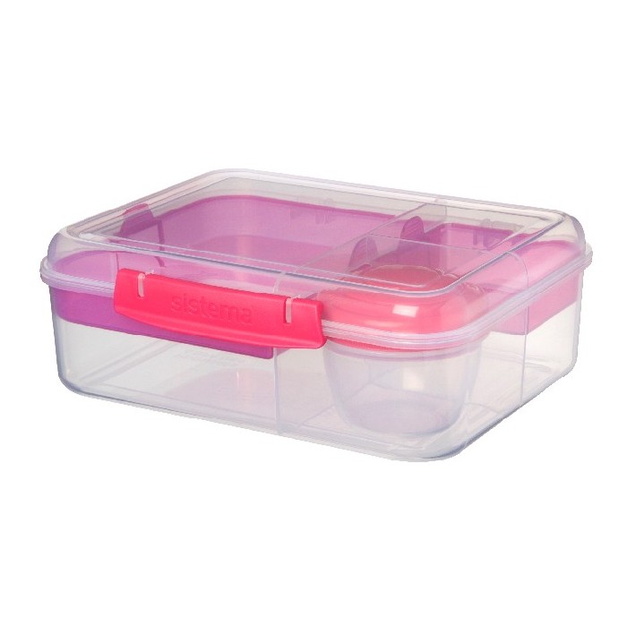 kitchenware/food-storage/promo-sistema-to-go-bento-lunchbox-with-4-compartments-yoghurt-pot-pink-165l