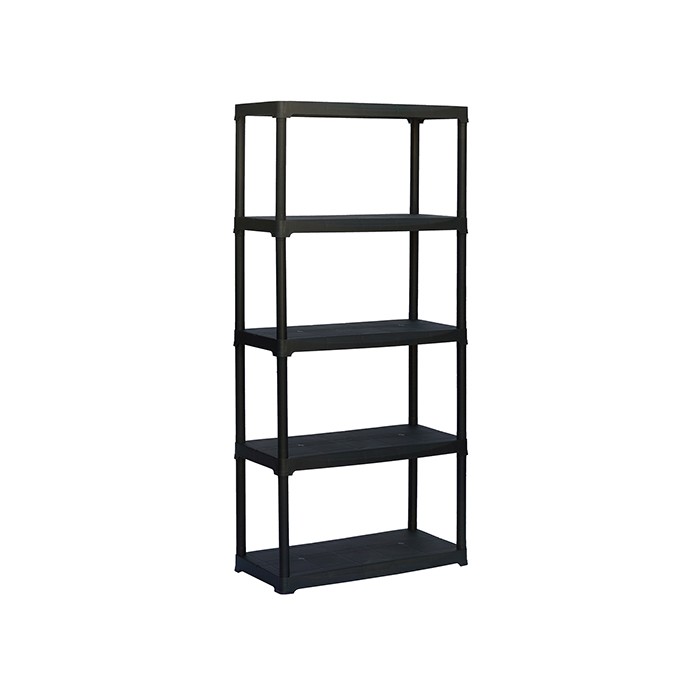 outdoor/storage/artplast-5-tier-black-polypropylene-shelving-system-80-cm
