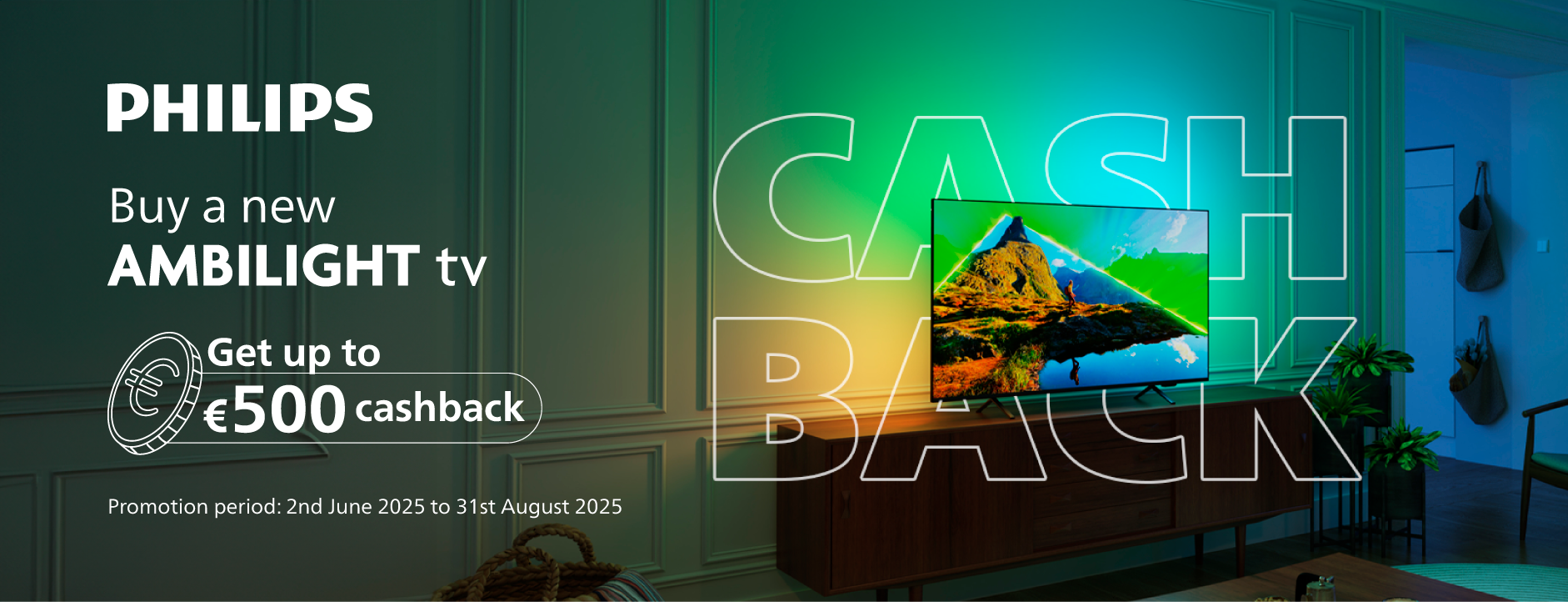 Philips CashBack Banner