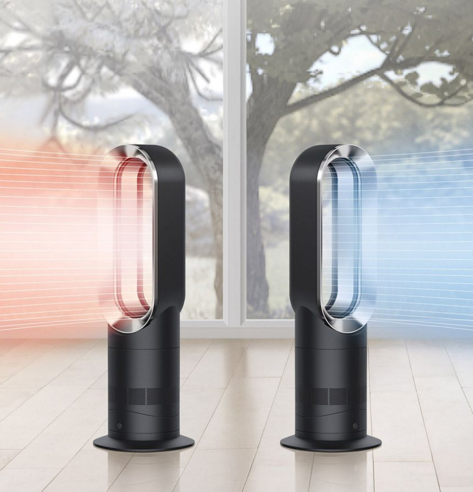 Dyson Hot + Cool™ Fan Heater In Black/Nickel
