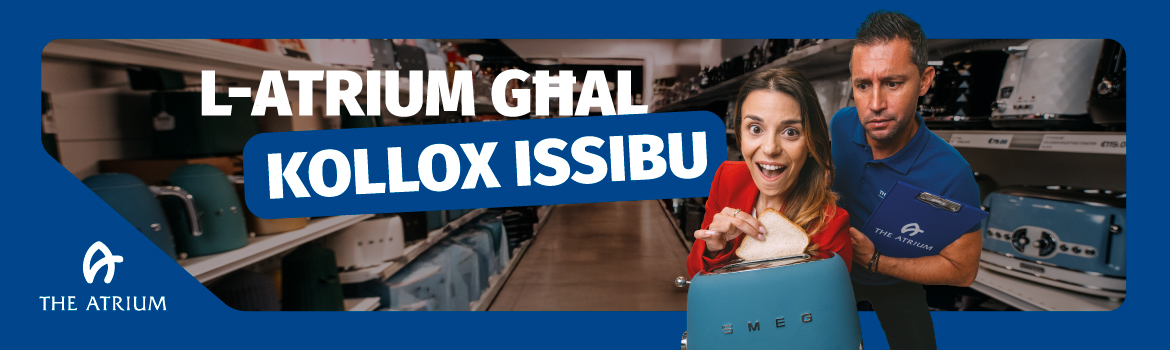 L-Atrium ghal kollox issibu