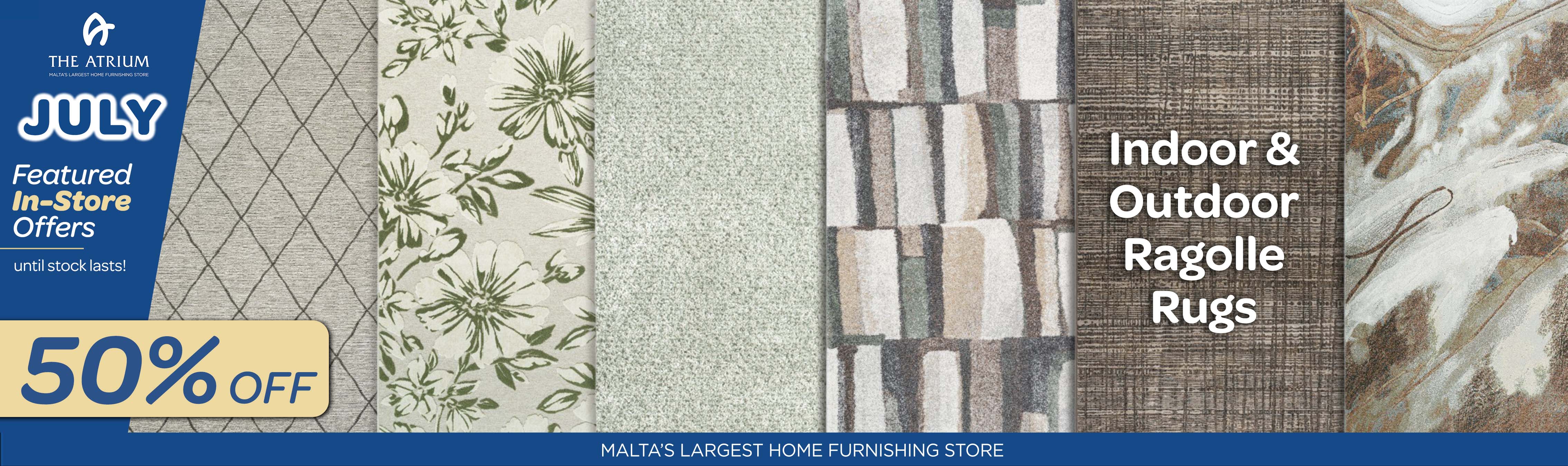 Carpets 50% off