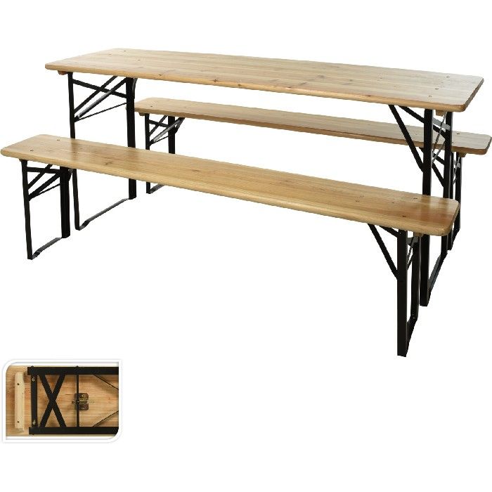 Foldable Bench Set