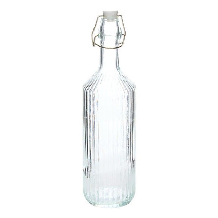 Swing Lid Glass Bottle 1L
