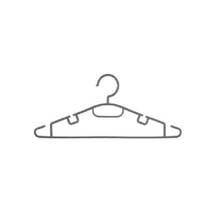 10-Piece Plastic Hanger Set