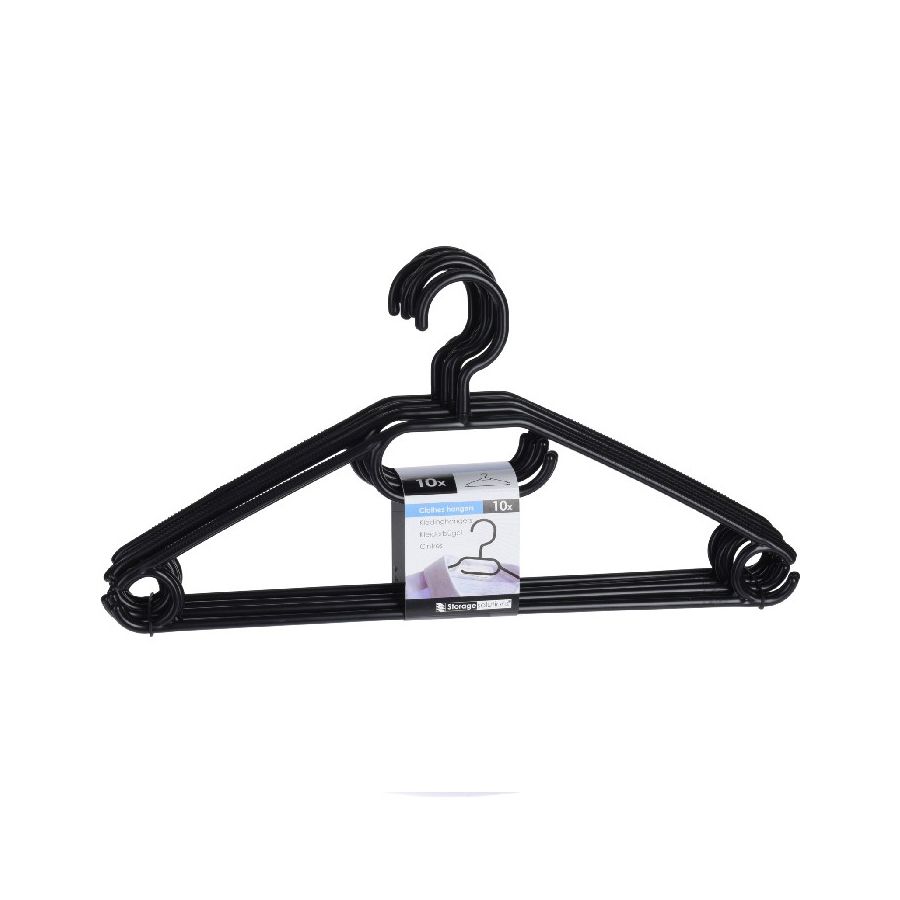10-Piece Plastic Hanger Set